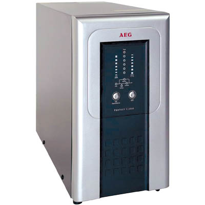 AEG UPS 3000VA Protect C Online Single Conversion 2100W AVR AEG UPS 3000VA Protect C Online Single Conversion 2100W AVR